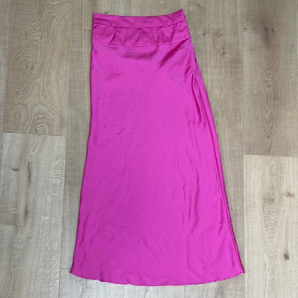 Free People Elegant Pink Maxi Skirt